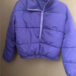 Purple Puffer Jacket